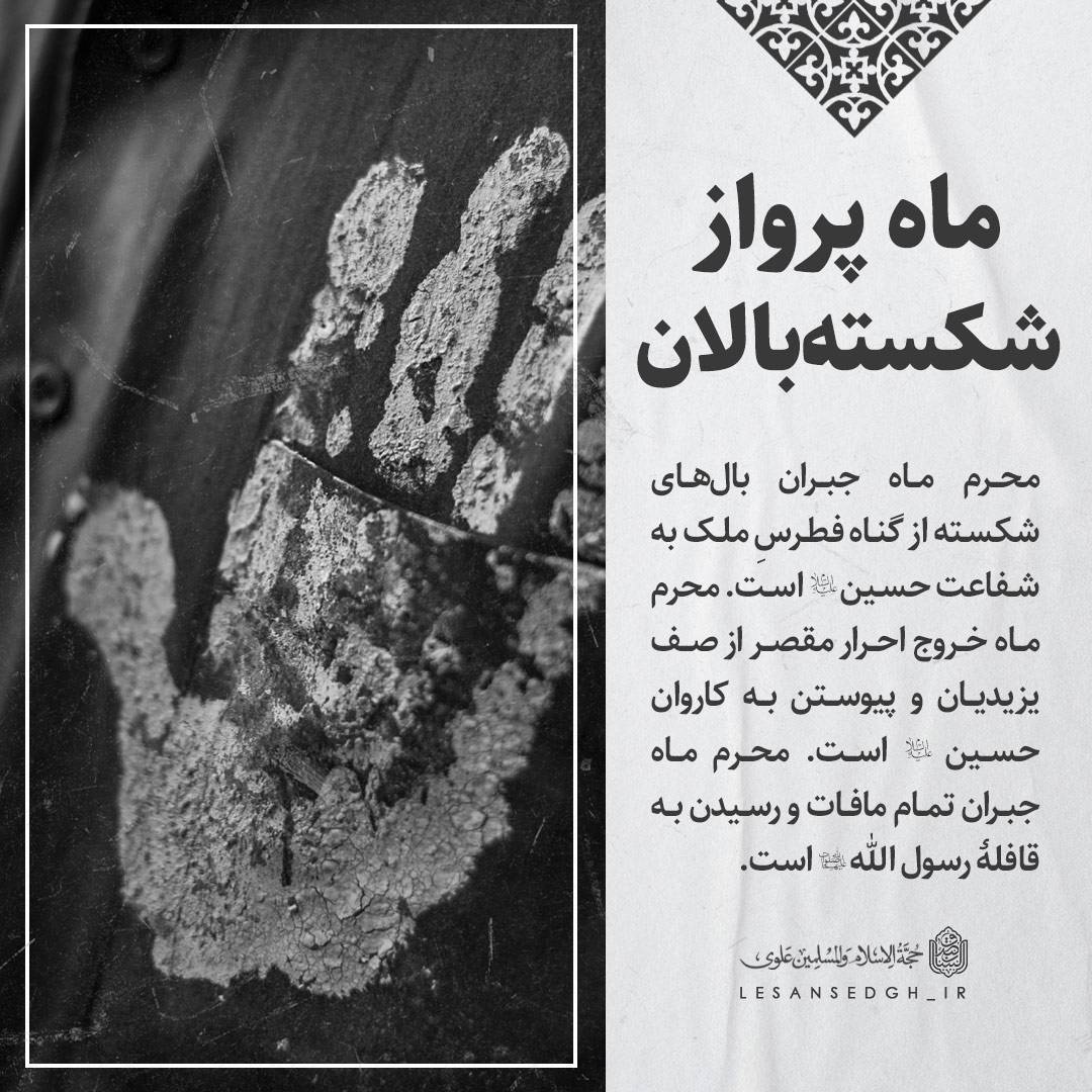 ماه پرواز شکسته بالان